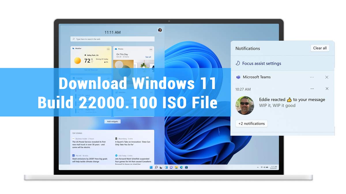 windows 11 build 22000 iso download